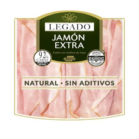 JAMON ASADO LONCHA  LEGADO C/14252  B/130 GR