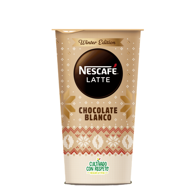 NESCAFE LATTE CHOCOLATE BLANCO B/205 ML