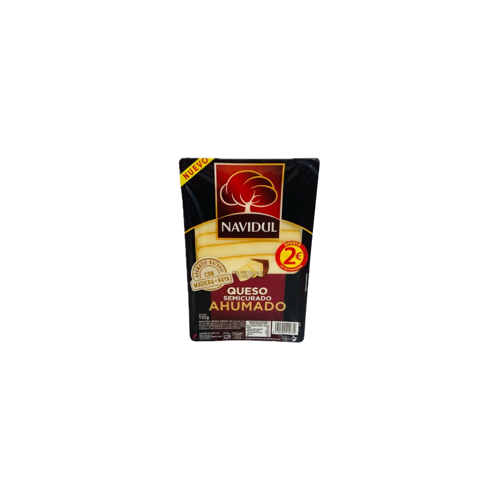 QUESO LONCHA CAMPOFRIO SEMI AHUM 2€ C/41473 B/110G