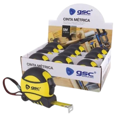CINTA METRICA 5 METROS X 19MM "GSC"  R/2100460