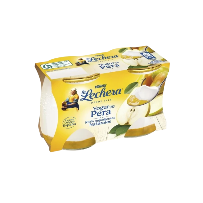 NESTLE LA LECHERA CON  PERA P/2UD