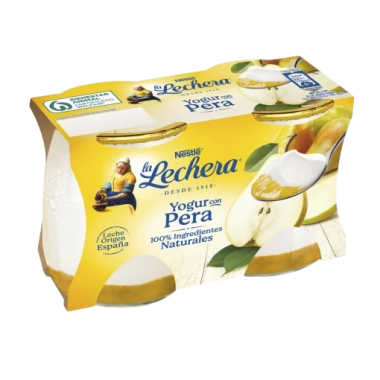 NESTLE LA LECHERA CON  PERA P/2UD