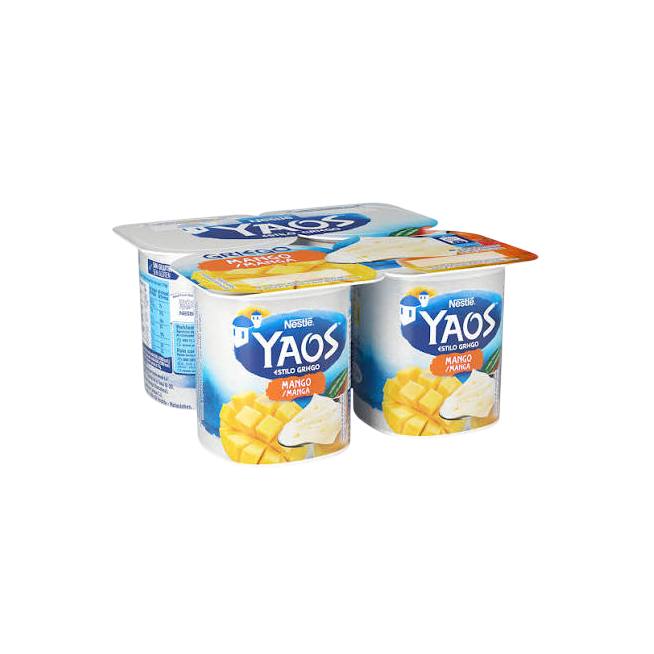 NESTLE YAOS ESTILO GRIEGO MANGO PACK-4 UD