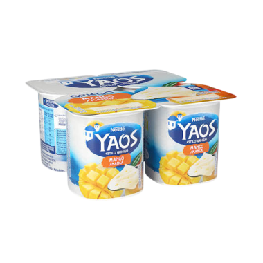 NESTLE YAOS ESTILO GRIEGO MANGO PACK-4 UD