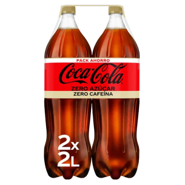 COCA-COLA PET-2.LITROS ZERO+ZERO PACK-2.UD.