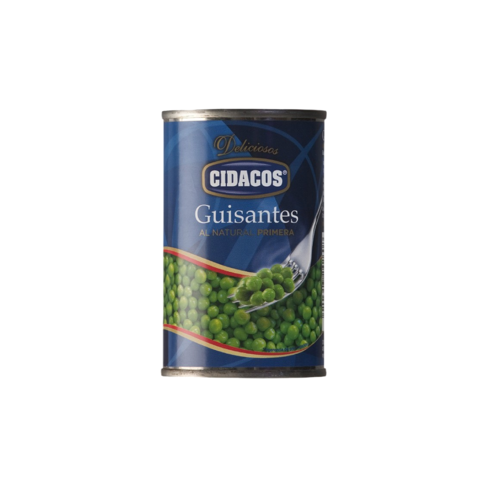 GUISANTES NATURAL CIDACOS 1/2 L/370 GR