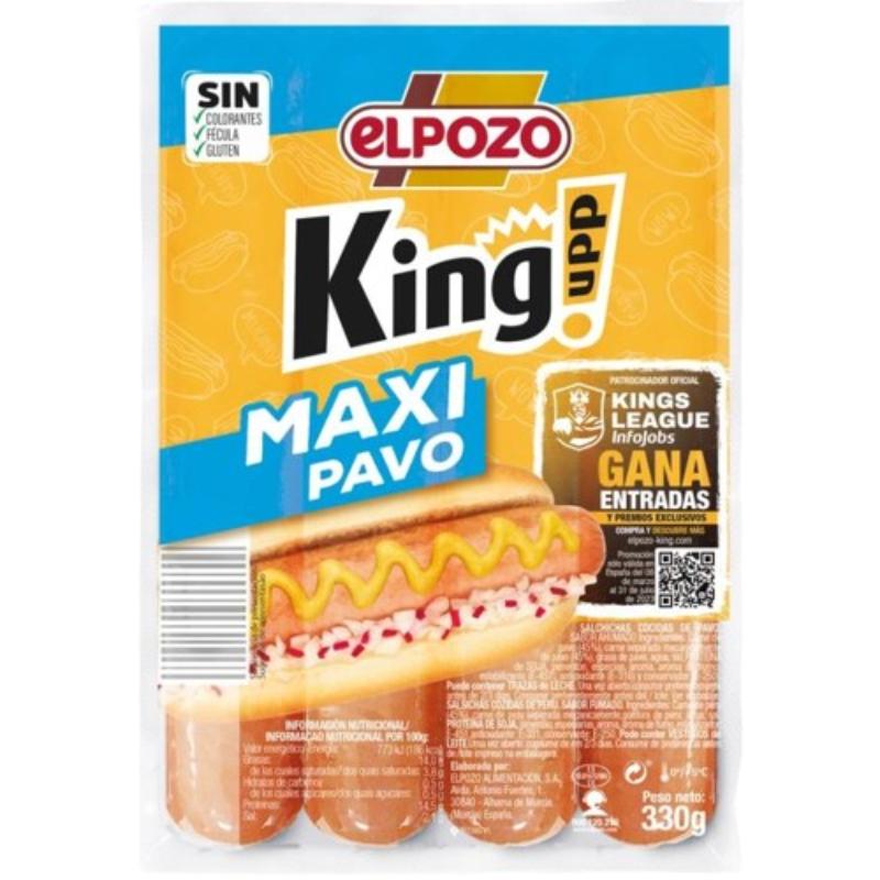 SALCHICHA E/POZO KING PAVO C/14687 P/330 GR