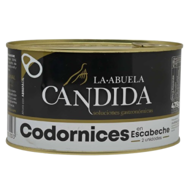 CODORNIZ MIGAS EN ESCAB S.MUDELA (ABUELA C) T 425G
