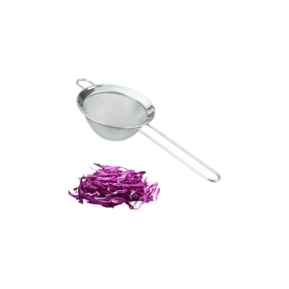 COLADOR MALLA ACERO INOX 10CM. METALTEX