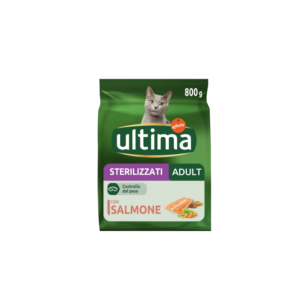COMIDA GATOS ULTIMA ESTER BUEY/SALMON B/440 GR