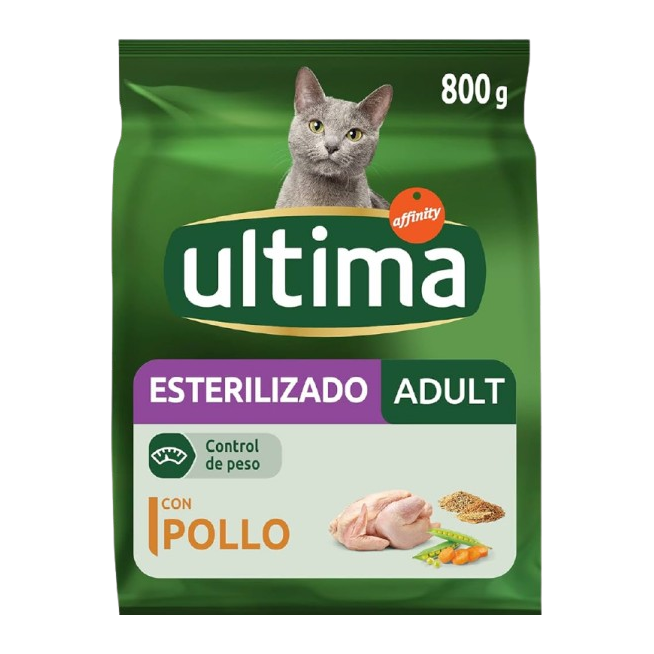 COMIDA GATOS ULTIMA ESTERILIZADOS POLLO B/440 GR