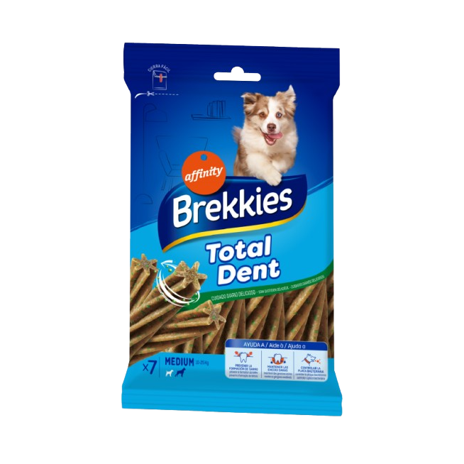 COMIDA PERROS SNACK TOTAL DENT MEDIUM B/180 GR
