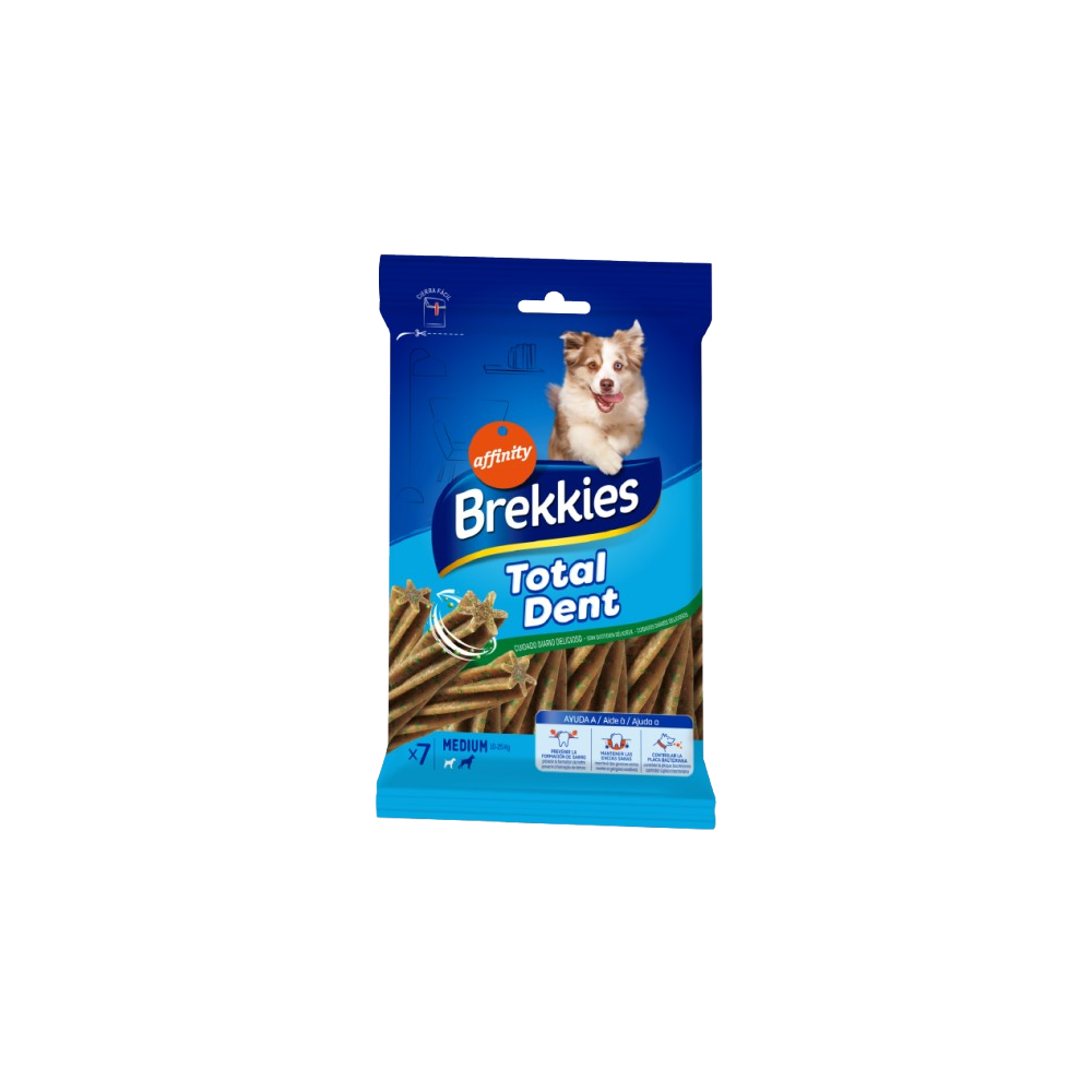 COMIDA PERROS SNACK TOTAL DENT MEDIUM B/180 GR
