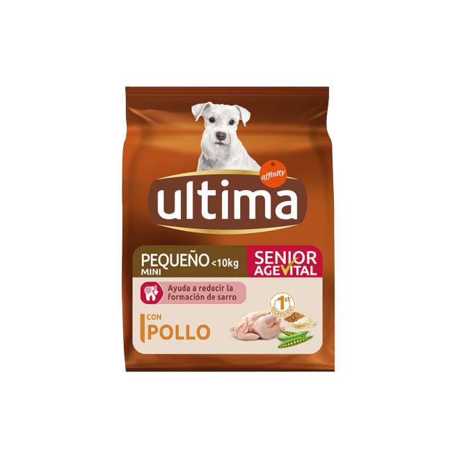 COMIDA PERROS ULTIMA MINI SENIOR B/800 GR