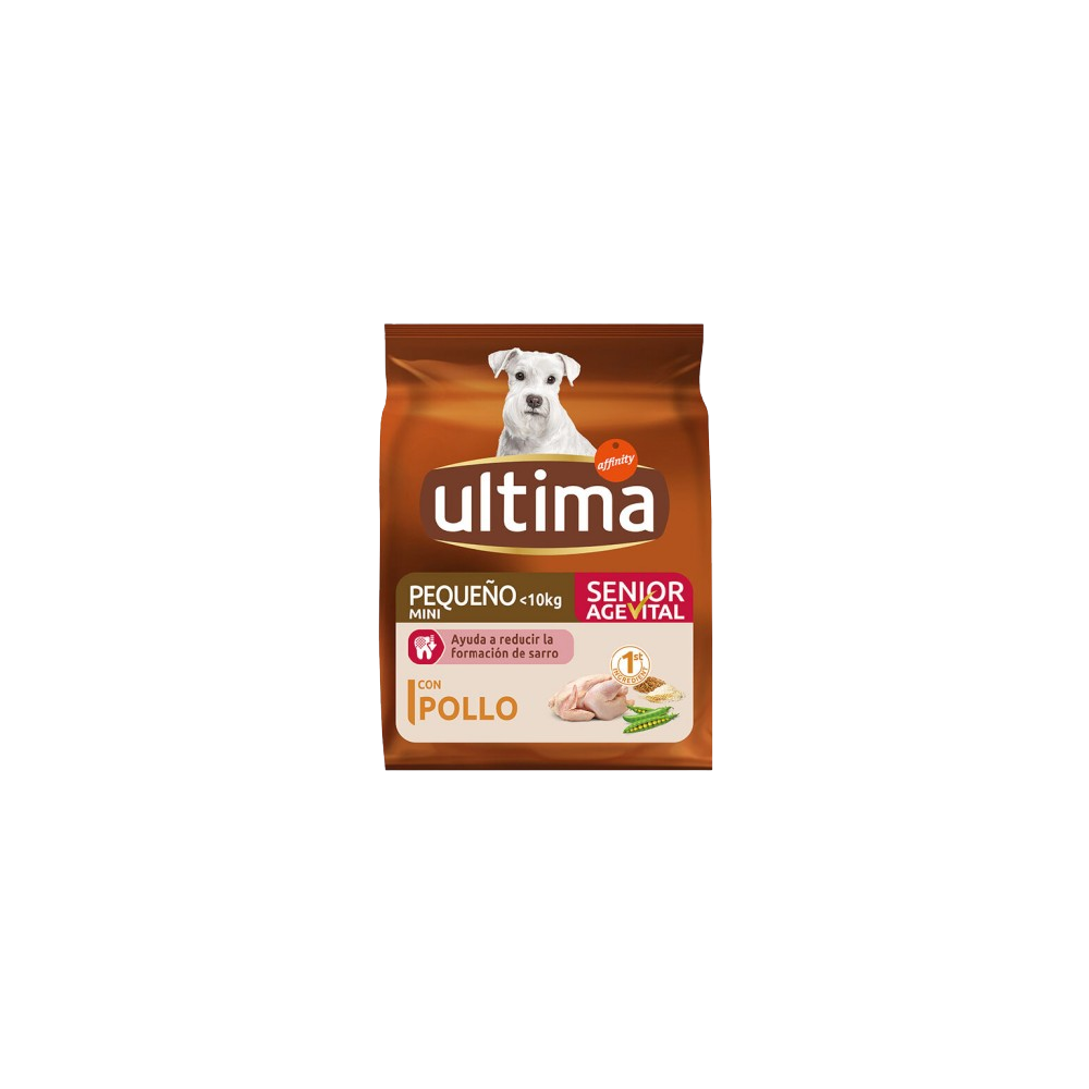 COMIDA PERROS ULTIMA MINI SENIOR B/800 GR