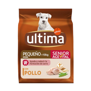 COMIDA PERROS ULTIMA MINI SENIOR B/800 GR