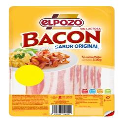 BACON LONCHA EL POZO C/14220.(1.5€) B/110 GR