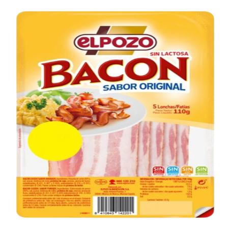 BACON LONCHA EL POZO C/14220.(1.5€) B/110 GR