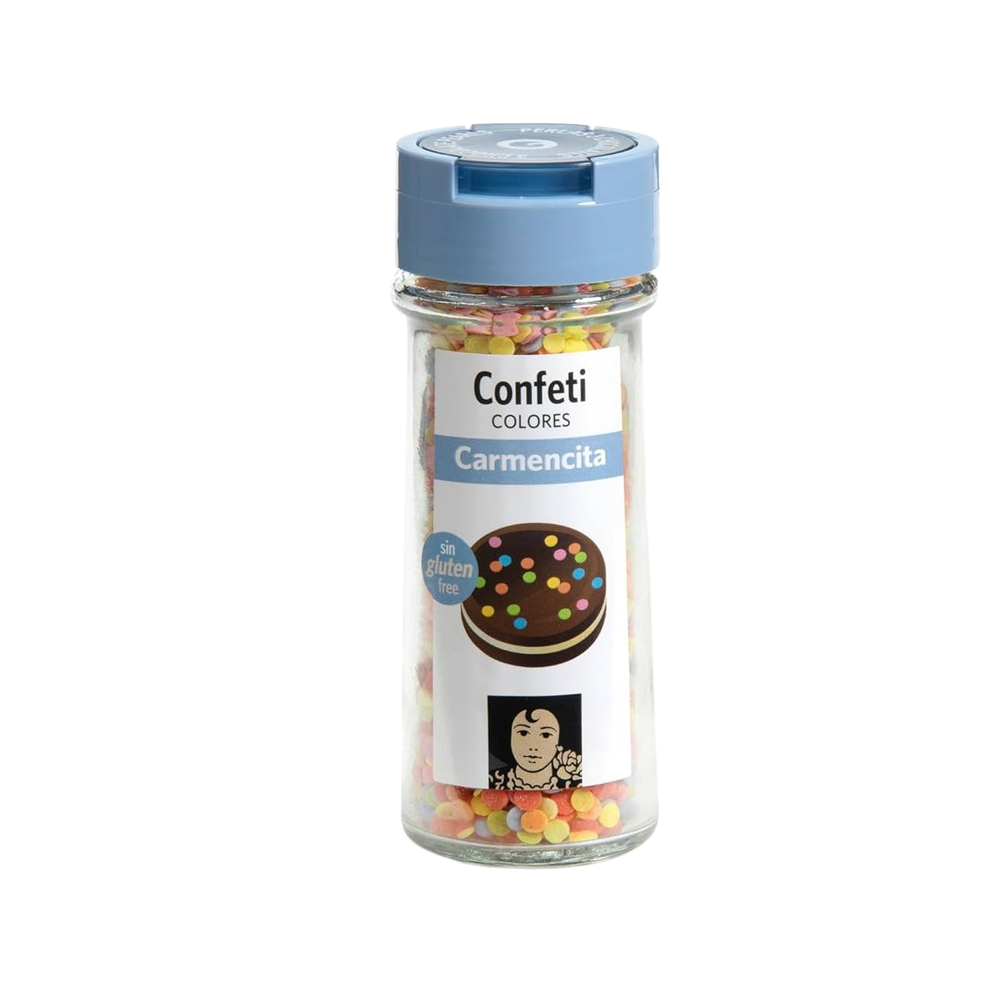CONFETI COLORES REPOSTERIA CARMENCITA T/C 65 GR
