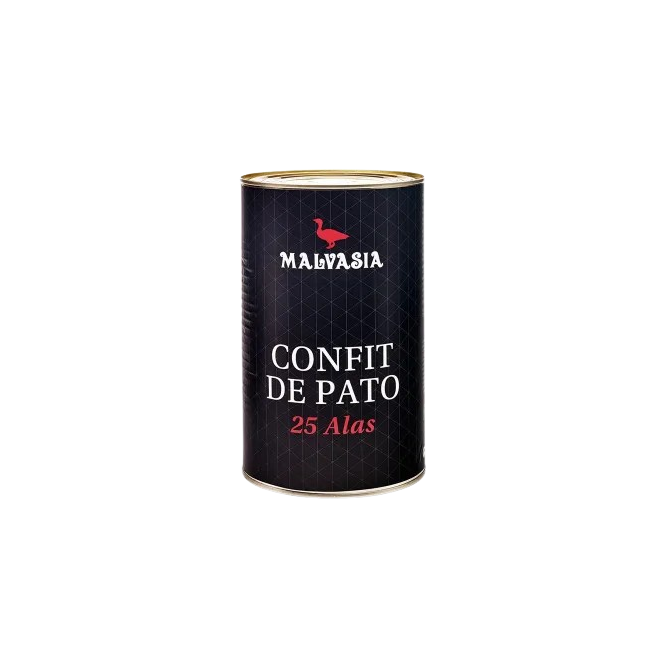 CONFIT ALAS DE PATO  MALVASIA LATA/25 UD