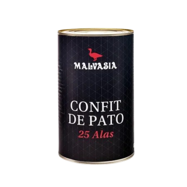 CONFIT ALAS DE PATO  MALVASIA LATA/25 UD