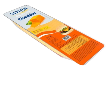 QUESO CHEDDAR LONCHAS SPIGA 50X20GR B/1 KG