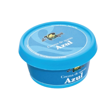QUESO CREMA AZUL LOS VAZQUEZ T/1KG
