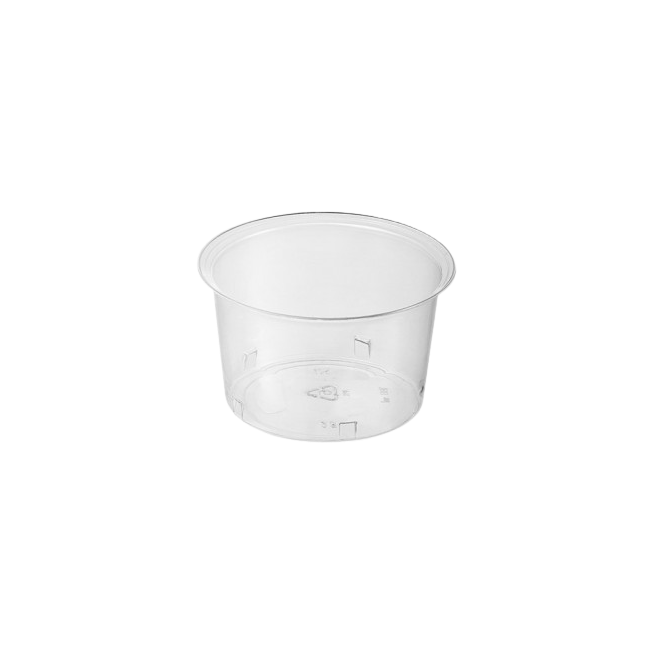 COPA PLASTICO POSTRE MACEDONIA R/50UD