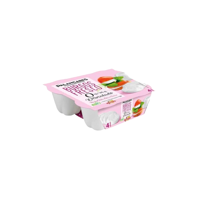 QUESO BURGOS PALANCARES P/4 UDX62,5 GR