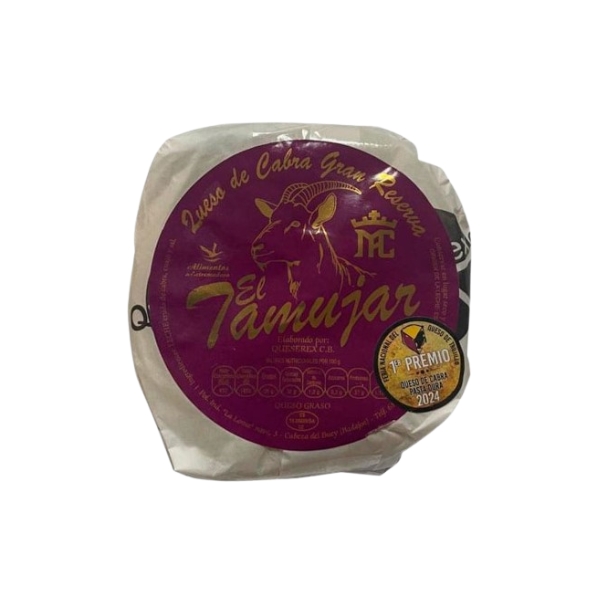 QUESO CABRA GRAN RVA EL TAMUJAR MITADES X KG
