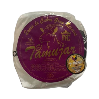 QUESO CABRA GRAN RVA EL TAMUJAR MITADES X KG