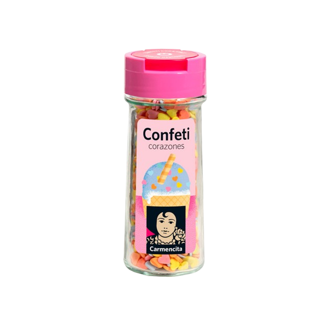 CORAZONES DE COLORES CARMENCITA T/C 86 GR