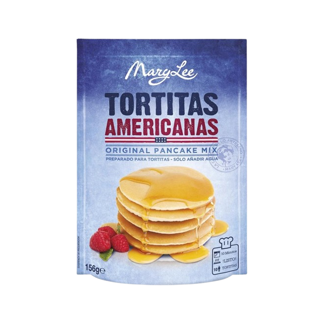 PREPARADO TORTITAS AMERICANAS MARY LEE P/156 GR