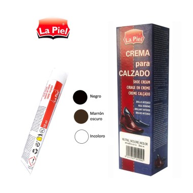 CREMA CALZADO LA PIEL NEGRO TUBO 50 ML