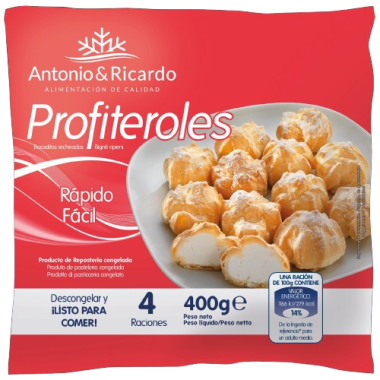 PROFITEROLES NATA CONG. AYR  BOLSA 400GR