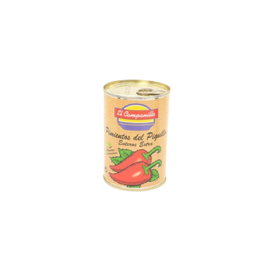 PTO.PIQUILLO EXTRA CAMPANILLO LATA 2,500 KG