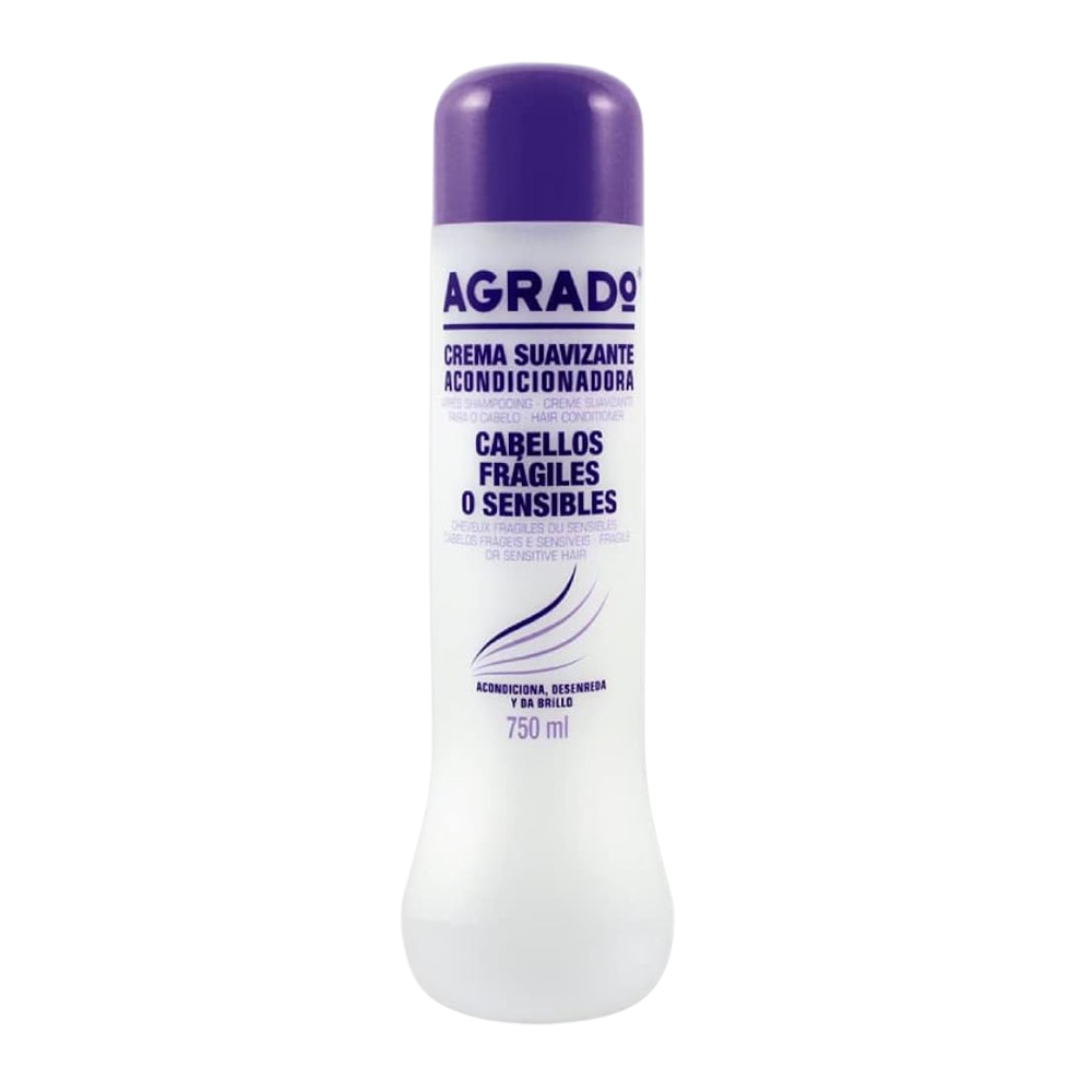 CREMA SUAVIZANTE AGRADO FRAGILES/SENSIBLES B/750ML