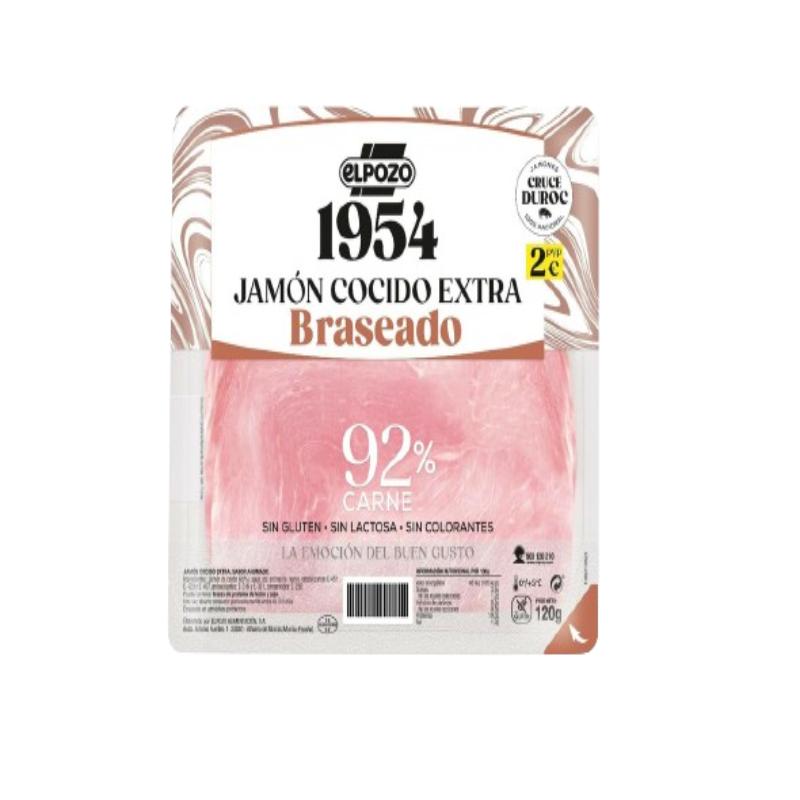 JAMON COCID.LONCHA BRASE1954 POZO (2€)C/15125 120G