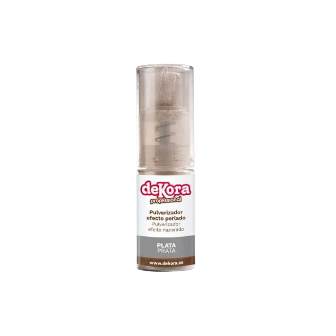 PULVERIZADOR PLATA PERLADO DEKORA 10GR