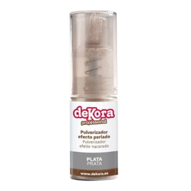 PULVERIZADOR PLATA PERLADO DEKORA 10GR