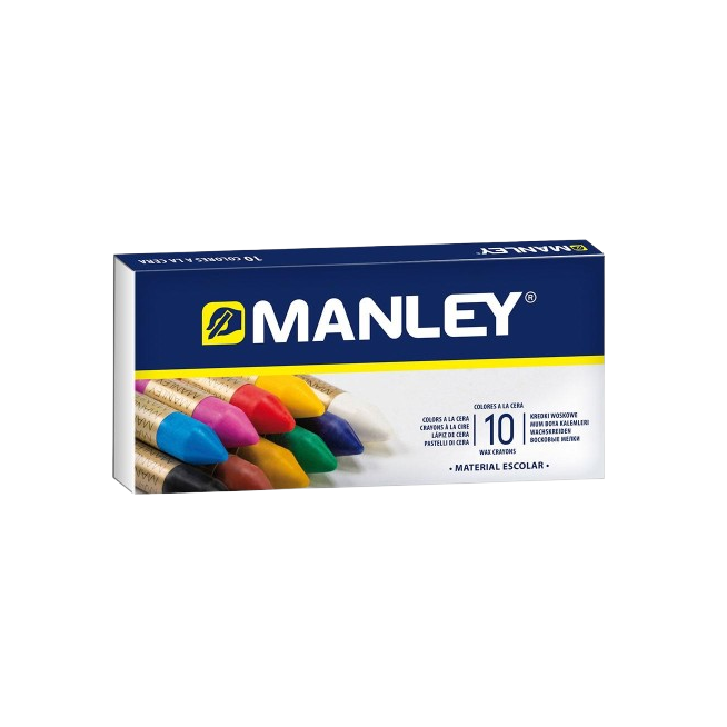 PP CERA MANLEY 10 COLORES PAQUETE
