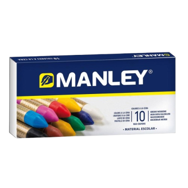 PP CERA MANLEY 10 COLORES PAQUETE