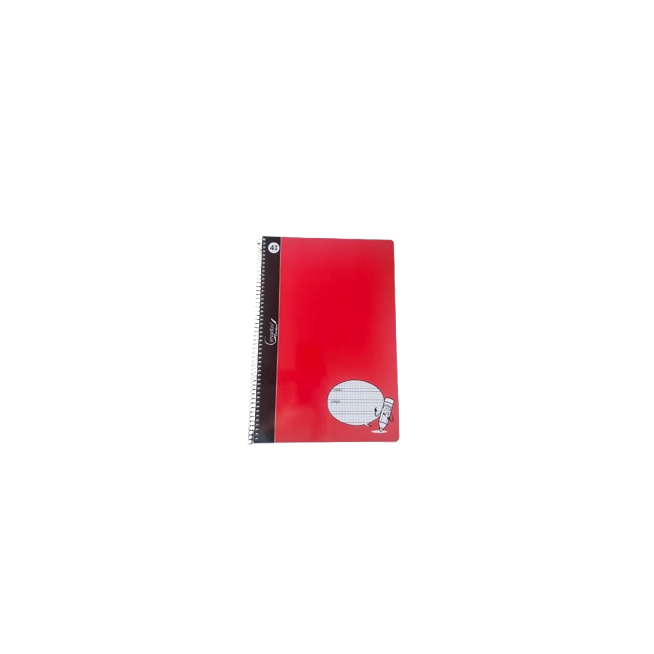 PP CUADERNO M/P CARTON PAUTA LAPIZ 40H 4º 4 MM UD
