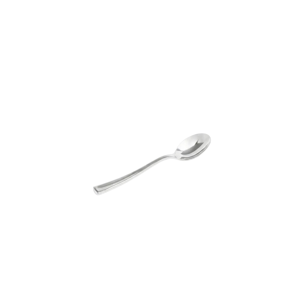 CUCHARA PLAST. MINI METALIZADA CATERING MAXI P/12U