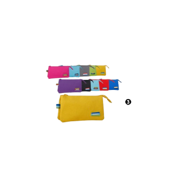 PP ESTUCHE SAMPACK BICOLOR 1 CREMALLERA  UD
