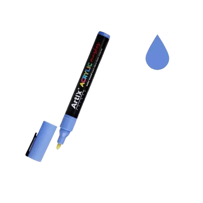 PP ROTULADOR ARTIX ACRYLIC AZUL UD