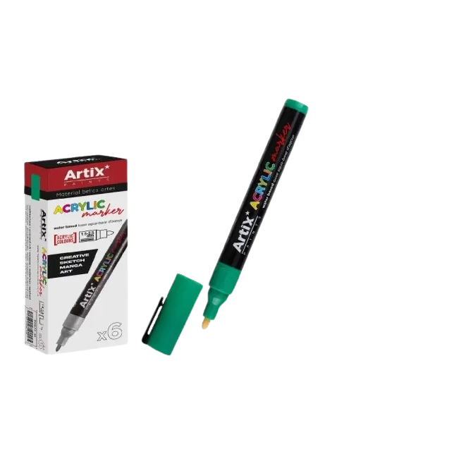 PP ROTULADOR ARTIX ACRYLIC VERDE UD