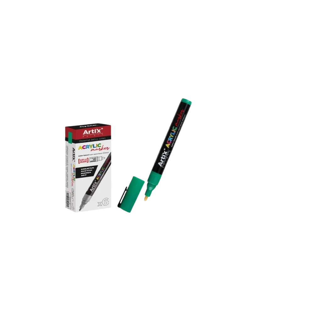 PP ROTULADOR ARTIX ACRYLIC VERDE UD