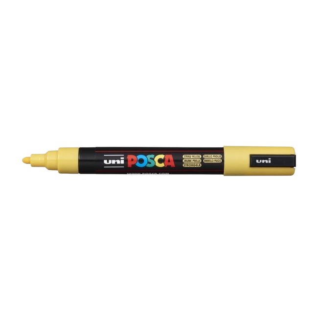 PP ROTULADOR POSCA PC-5M AMARILLO Nº2 UD