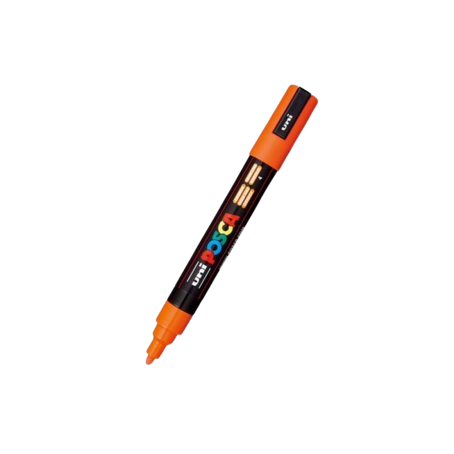 PP ROTULADOR POSCA PC-5M NARANJA Nº4 UD